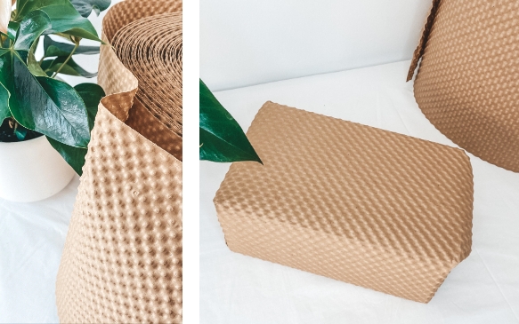 Dimple Paper used for wrapping parcels